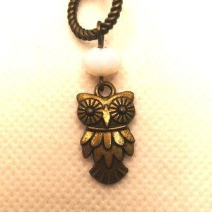 Agnes Paganon Owl Necklace